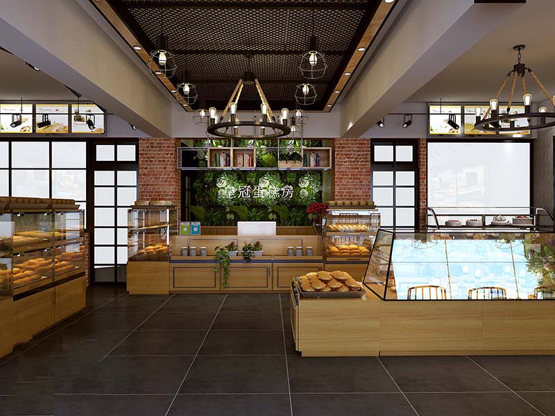 德陽蛋糕店裝修注重物品陳列,才能迅速提高蛋糕店的品位