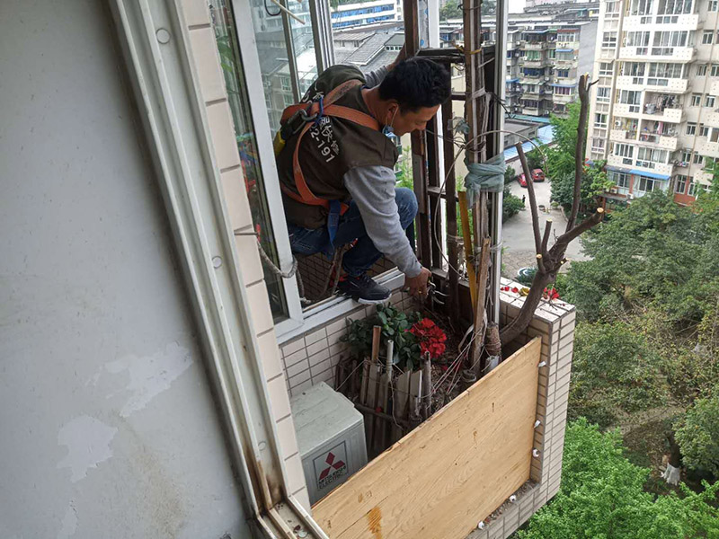 陽臺植物拆除:將陽臺和客廳打通。很多人想擴大自家客廳面積，改善采光情況，因此就選擇打通陽臺和客廳，這并不是完全不行的，但是要考慮戶型的實際情況。有的戶型陽臺的墻是用來抗震的，如果拆掉，短期看不出問題，但是長期使用必然會影響房子的承載能力，遇到嚴重災禍的時候，就完全無法抵抗了。