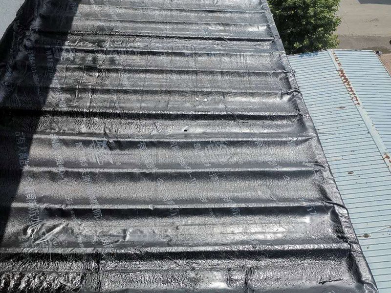 陽(yáng)臺(tái)雨棚防水處理：1.清潔雨棚的表面;2.在需防水處理的區(qū)域涂上基層防水涂料，當(dāng)其仍為濕潤(rùn)時(shí)，把適合尺寸的縫織聚酯布鋪于其上，確保縫織聚酯布不起泡，不起皺，再用基層防水涂料浸透縫織聚酯布，至全干;3.最后涂?jī)蓪颖韺臃浪苛?4.養(yǎng)護(hù)。