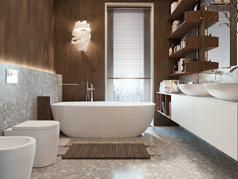 現代風格衛生間