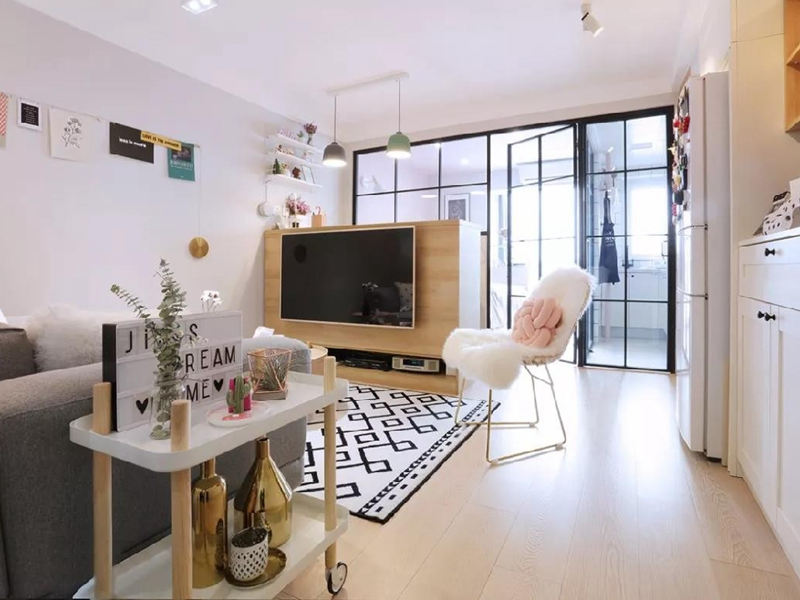 出租房裝修風格,北歐風格出租房設計,新中式風格出租房欣賞