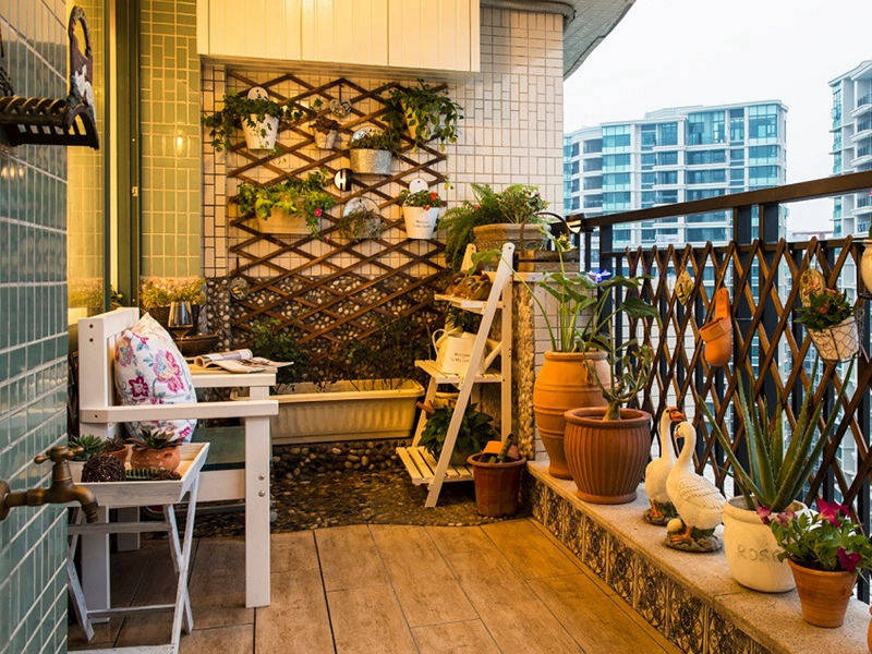 上海陽臺(tái)裝修效果圖