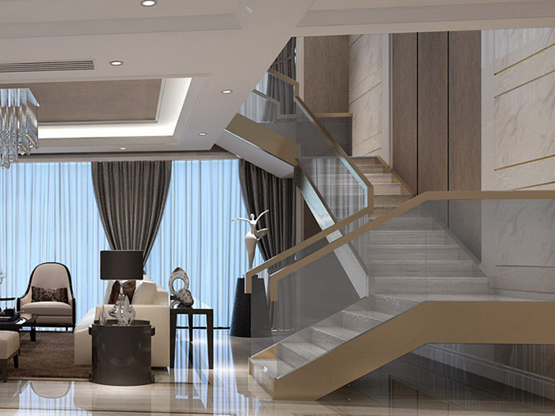 復式北歐風格樓梯裝修