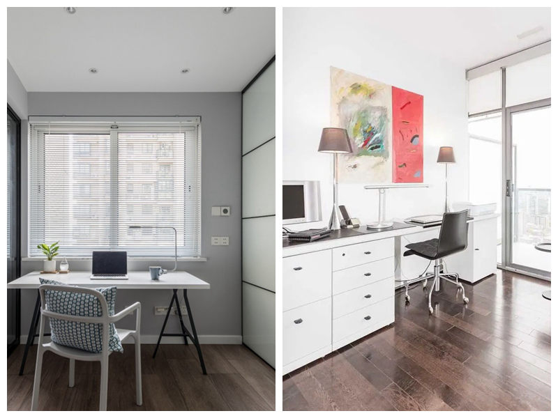 中式風書房裝修實景圖