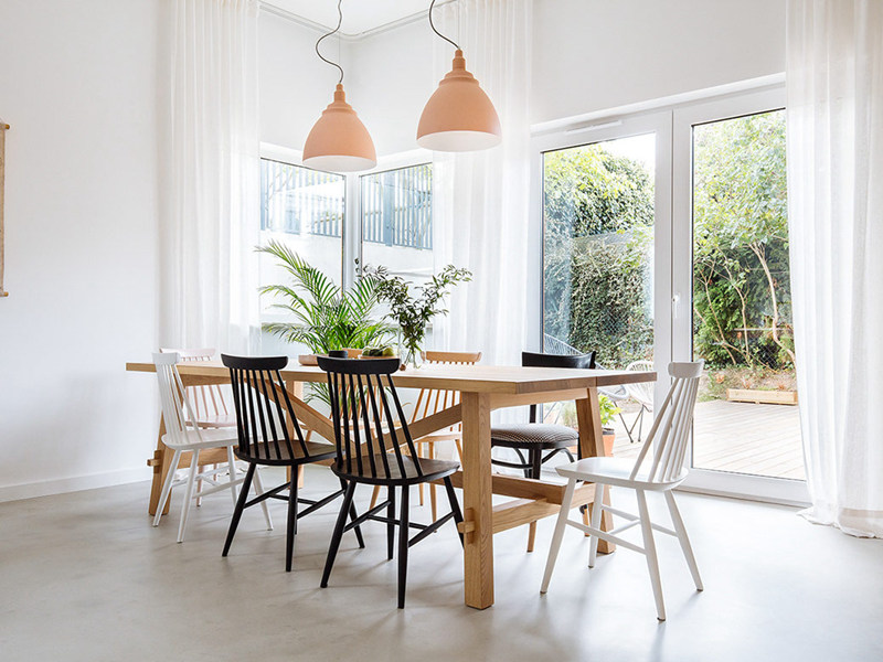 石家莊長安區舊房翻新餐廳效果圖