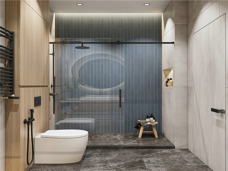 沈陽新民市防水補漏_舊房衛生間翻新圖