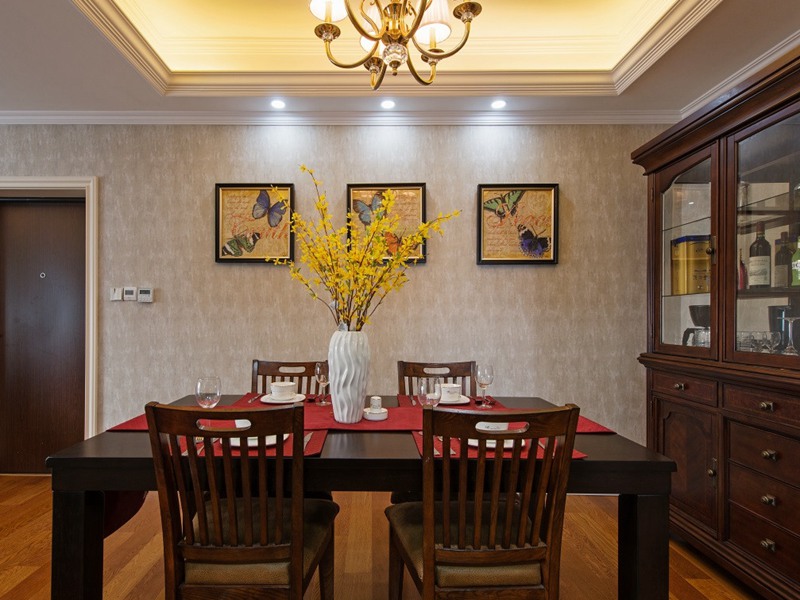 深圳大鵬新區簡約中式裝修效果圖