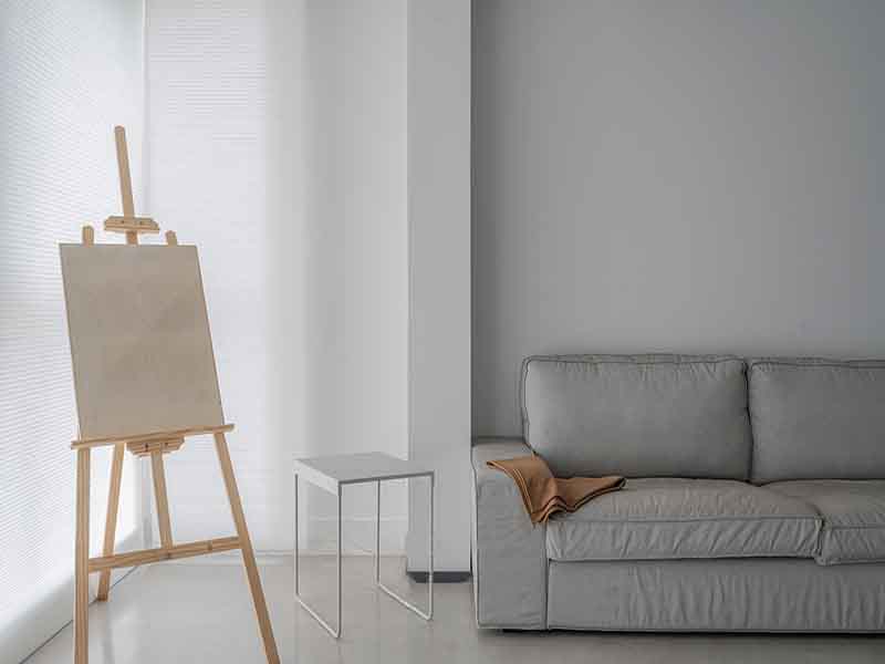 太原市迎澤區白色簡約裝修效果圖