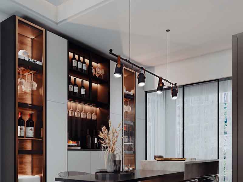 德陽市旌陽區酒柜效果圖