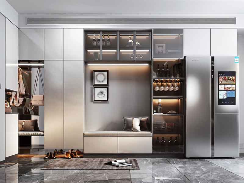 德陽市旌陽區酒柜效果圖