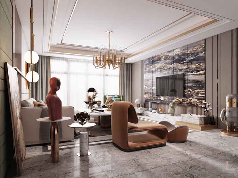 南充市高坪區北歐風格裝修效果圖