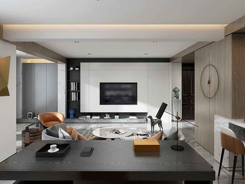 江門市蓬江區客廳裝修設計效果圖