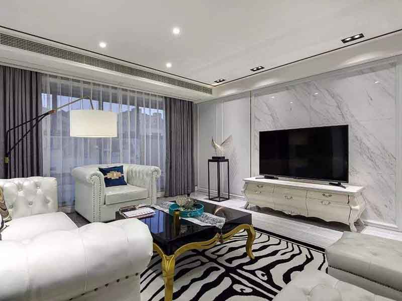 濰坊市區二手房最省錢簡單翻新裝修-地面貼磚