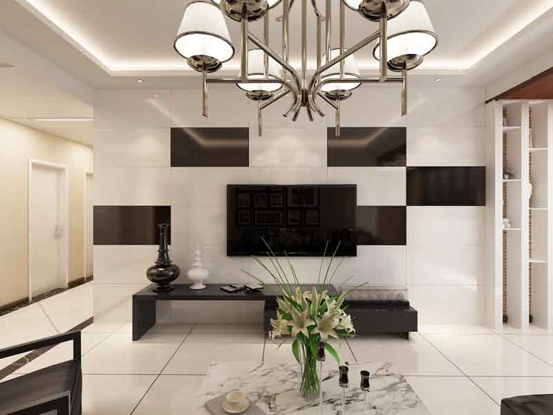 濰坊市區二手房最省錢簡單翻新裝修-地面貼磚