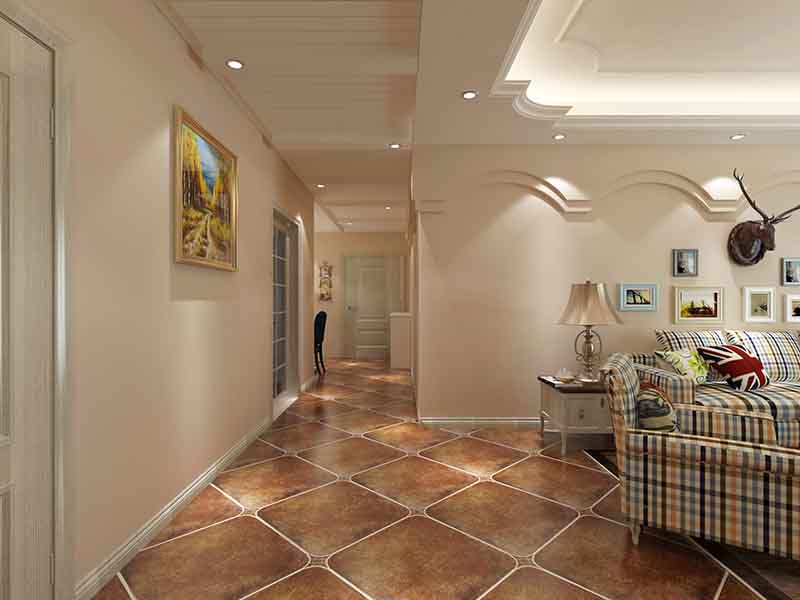 深圳市區4萬元客廳吊頂翻新效果-吊頂打磨