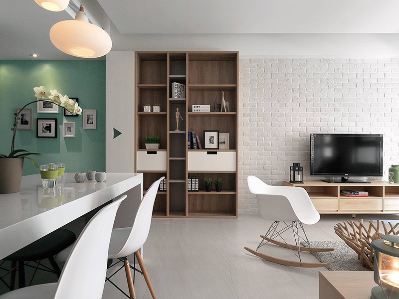 安陽市殷都區新房局部裝修設計-餐廳裝修