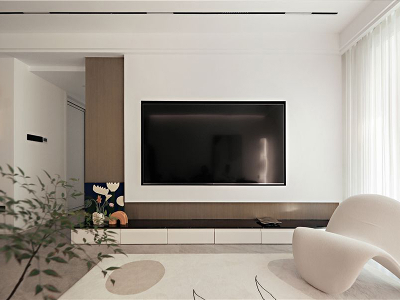 赤峰市紅山區室內簡約輕奢裝修設計-客廳設計