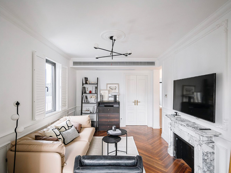 周口市川匯區法式風格裝修設計-客廳設計